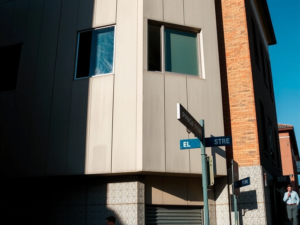 Chapinero street scene showing the local operational base
